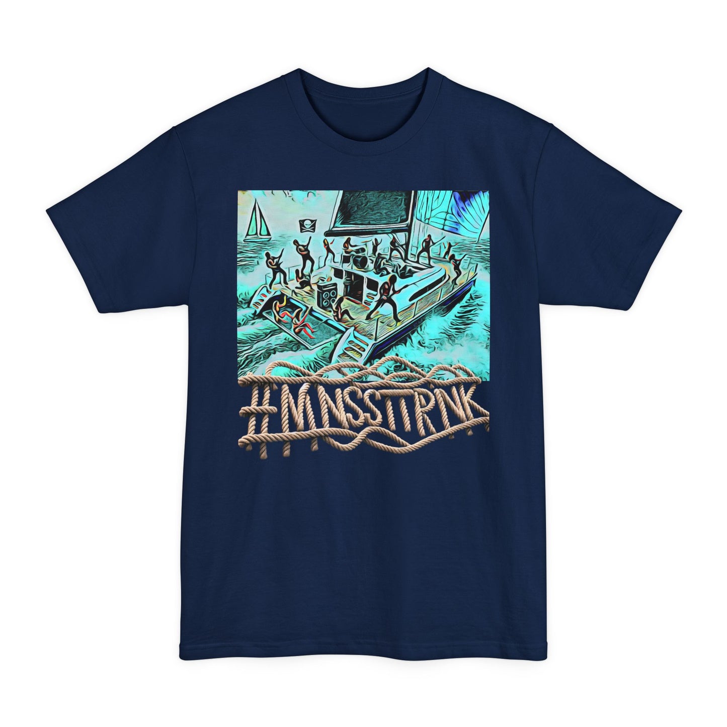 Tall T-Shirt Sail and Rock